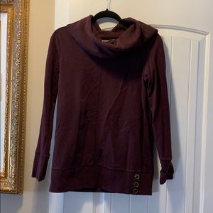 Loft cowl neck sweatshirt